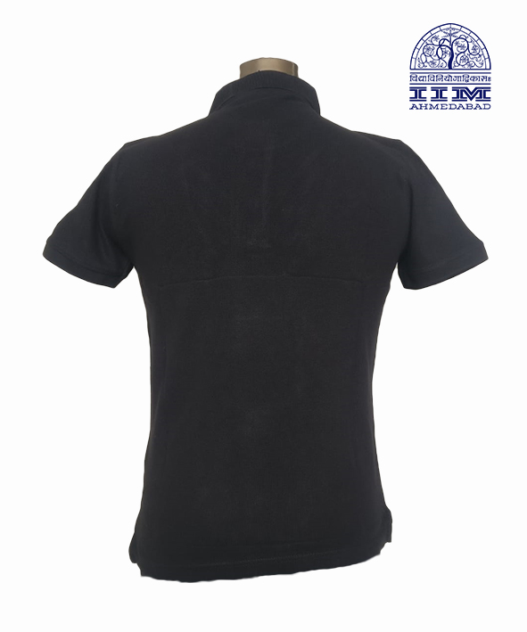 Polo Classic Black and Red Logo